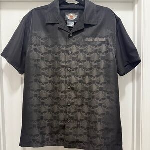 Harley Davidson Button Shirt, New, Size M